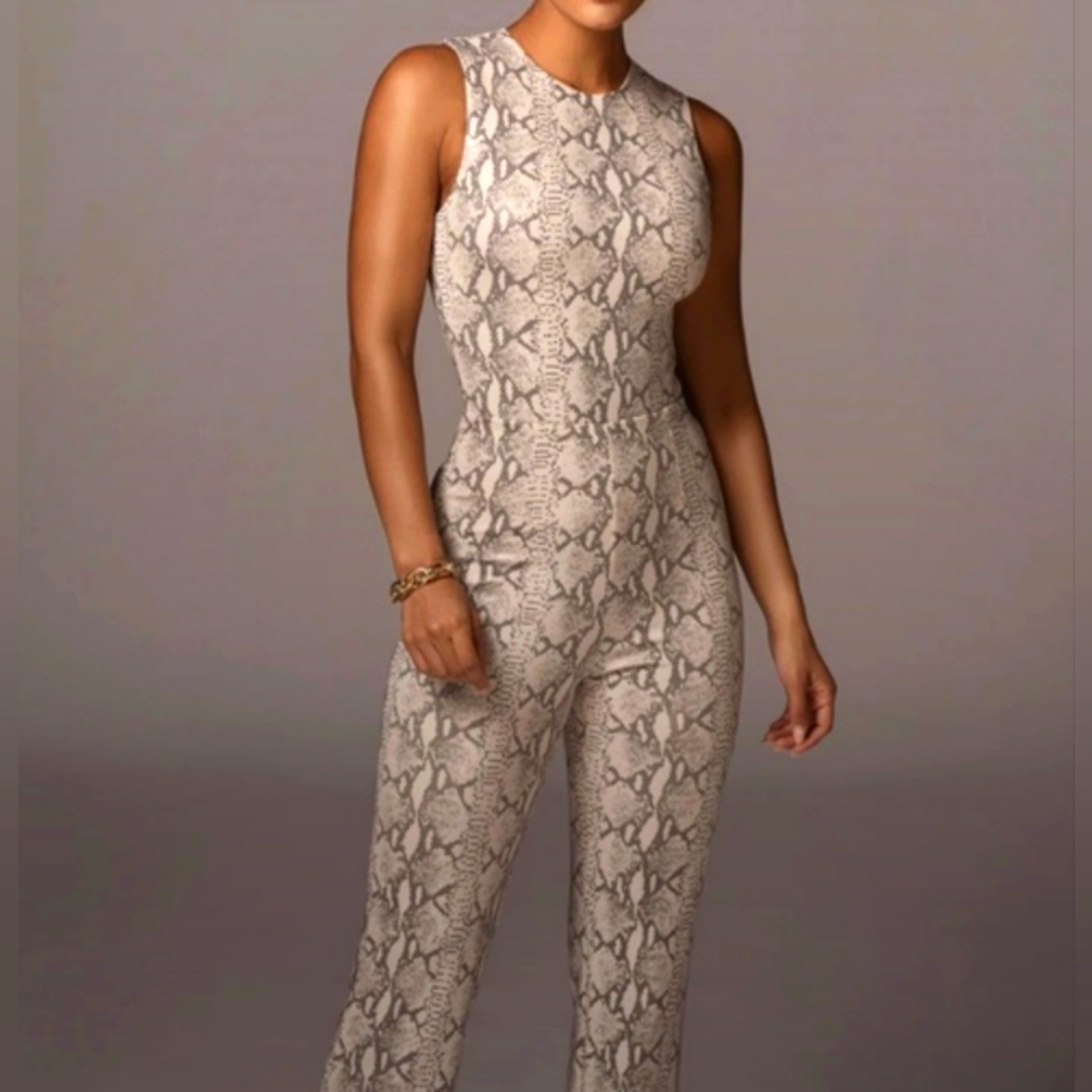 JLUXLABEL two piece snake print set (Anette)